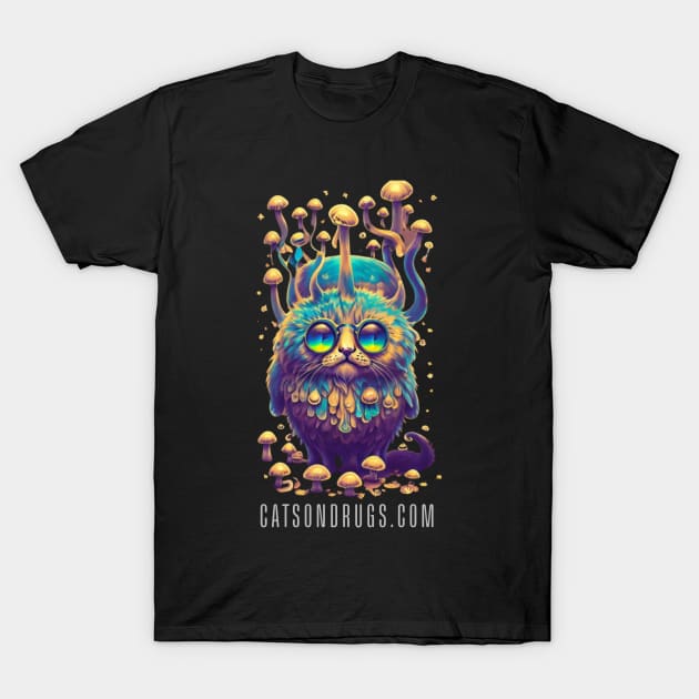 Techno Shirt - Techno Cat - Catsondrugs.com - #catlove #cats #cat #catsofinstagram #of #catlife #catlover #catstagram #catlovers #catoftheday T-Shirt by catsondrugs.com